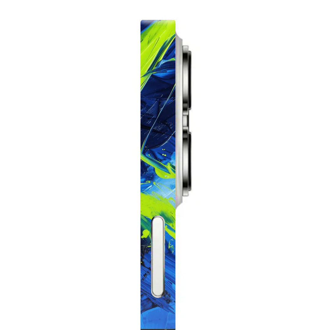 ABSTRACT BLUE EFFECT SKIN