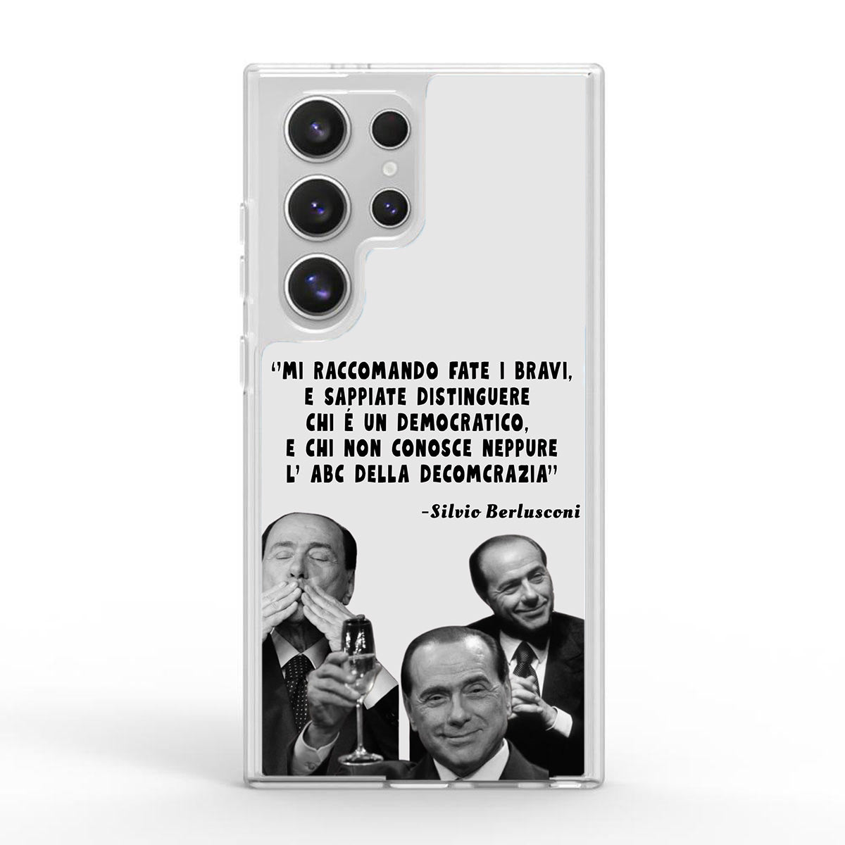 Cover Samsung Berlusconi Democrazia