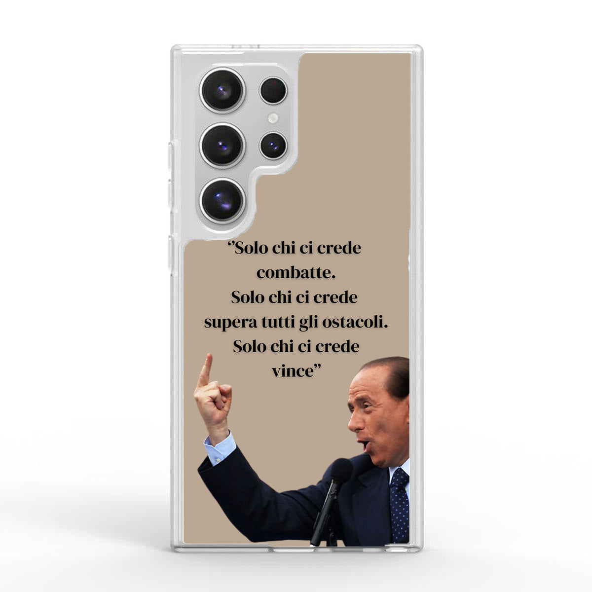 Cover Samsung Silvio Berlusconi