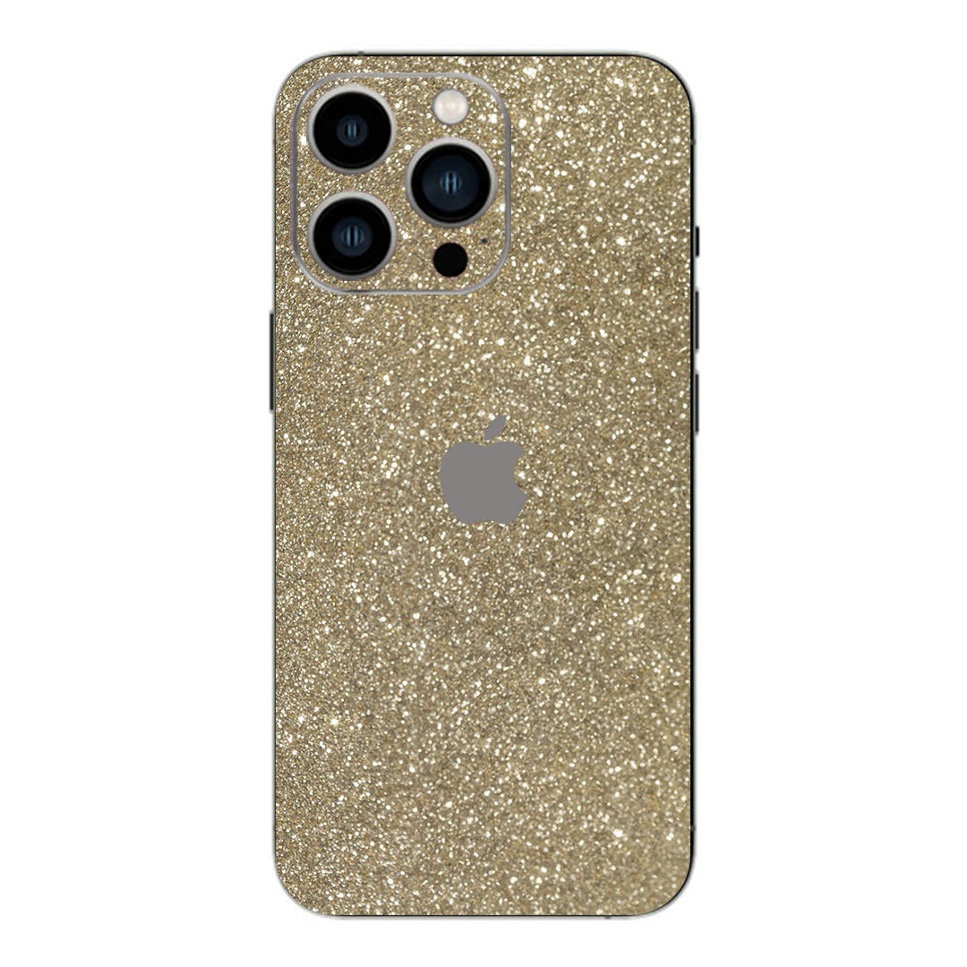 Skin per Telefono Glitter Gold