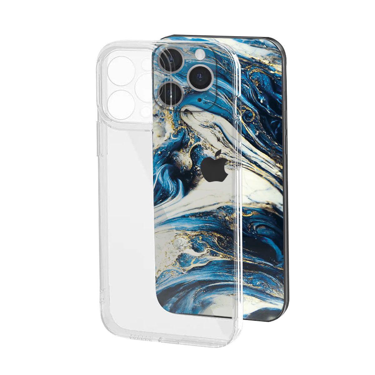 Kit Enilor per Iphone Marmo Blu