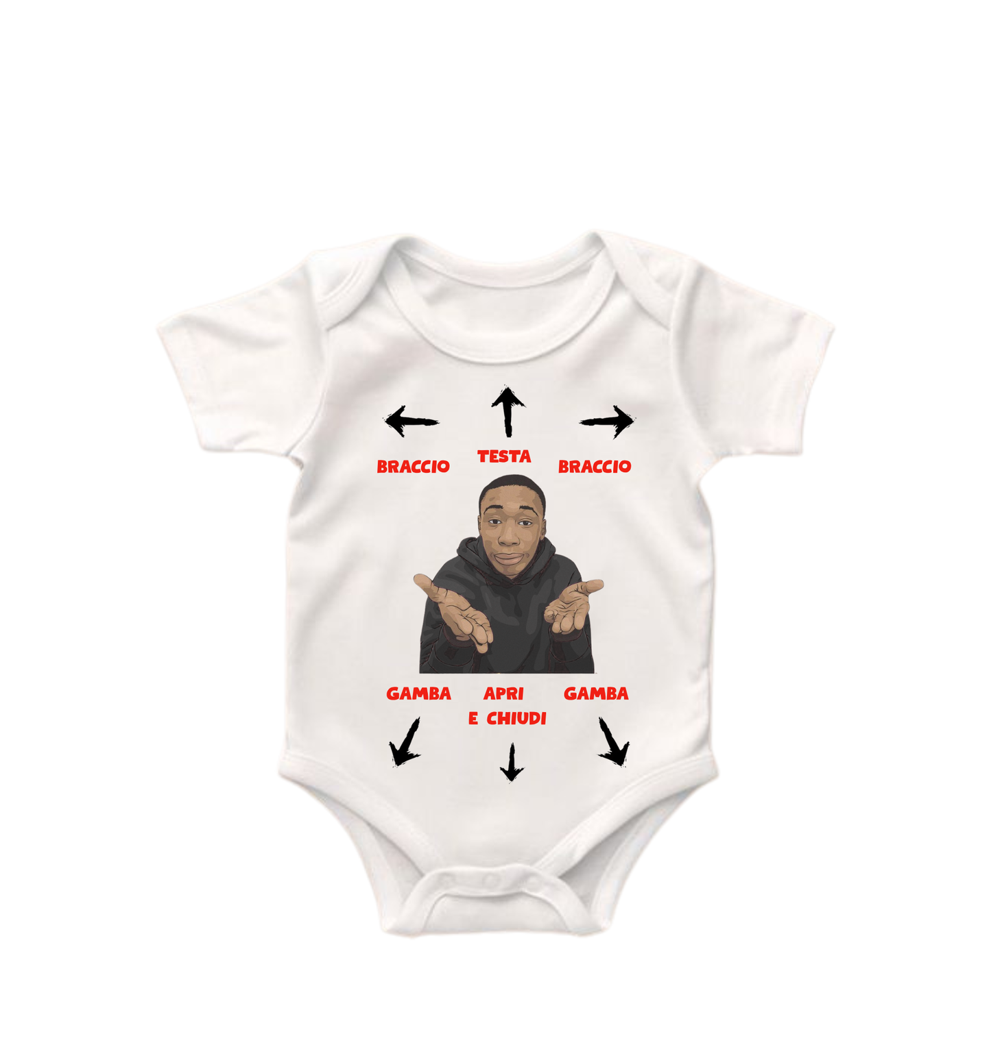 Body Neonato Khaby lame
