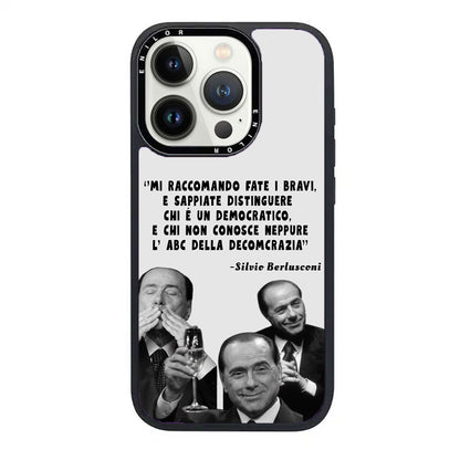 Cover Iphone Berlusconi Democrazia