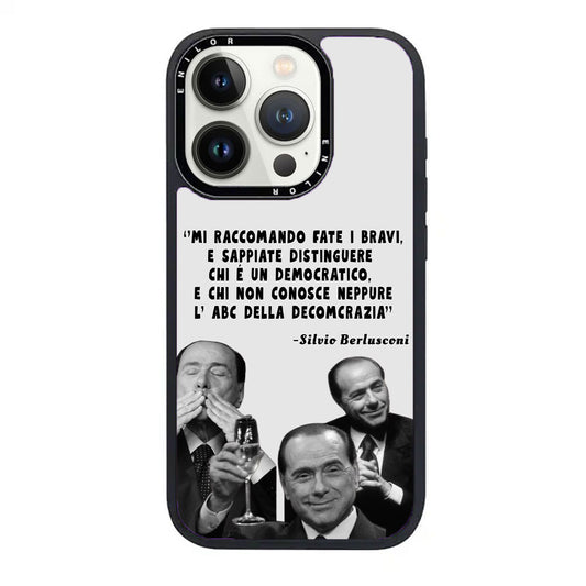 Cover Iphone Berlusconi Democrazia