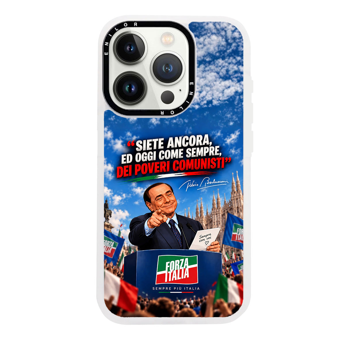 Cover Iphone Berlusconi Forza Italia