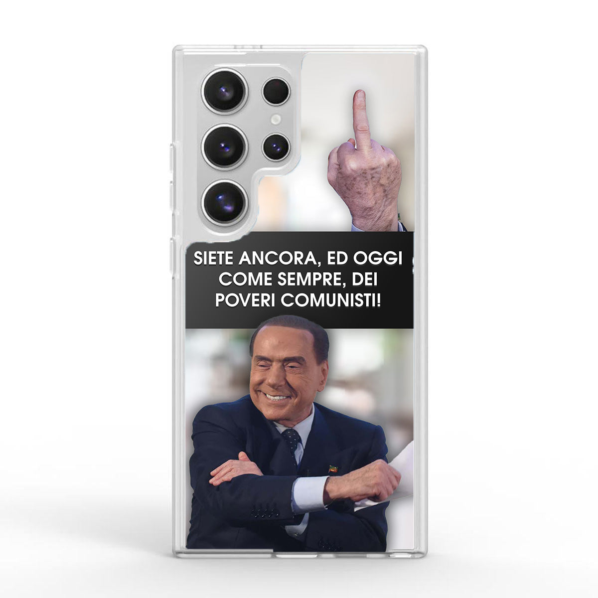Cover Samsung Berlusconi Comunisti
