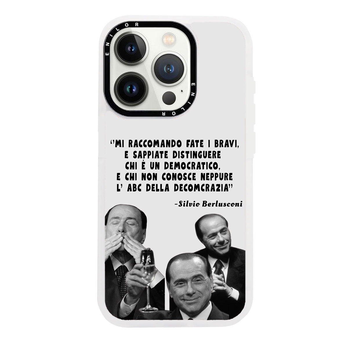 Cover Iphone Berlusconi Democrazia