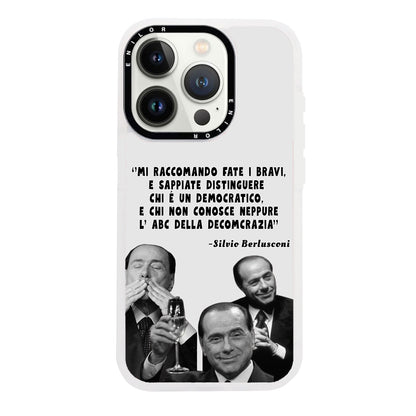 Cover Iphone Berlusconi Democrazia