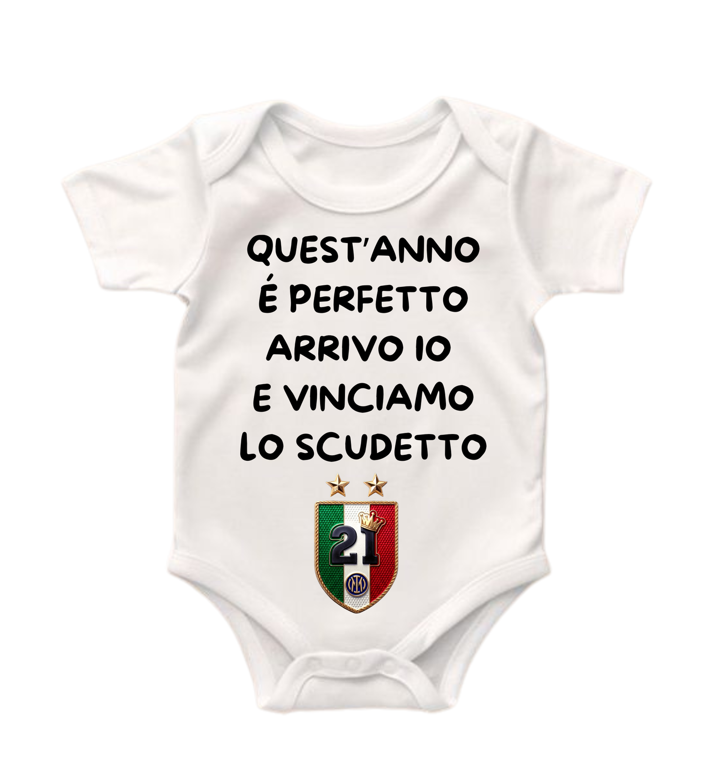 Body Neonato Inter Scudetto