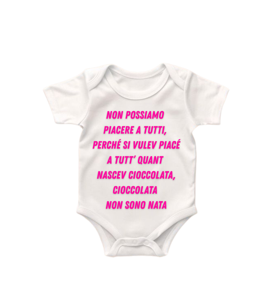 Body Neonato Cioccolata