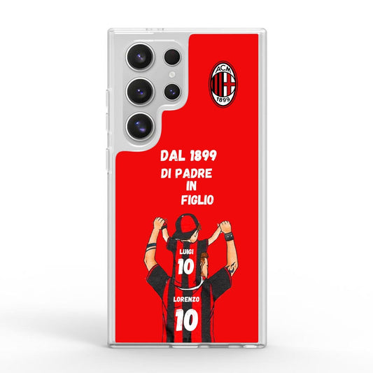 Cover Samsung Di Padre in Figlio Milan